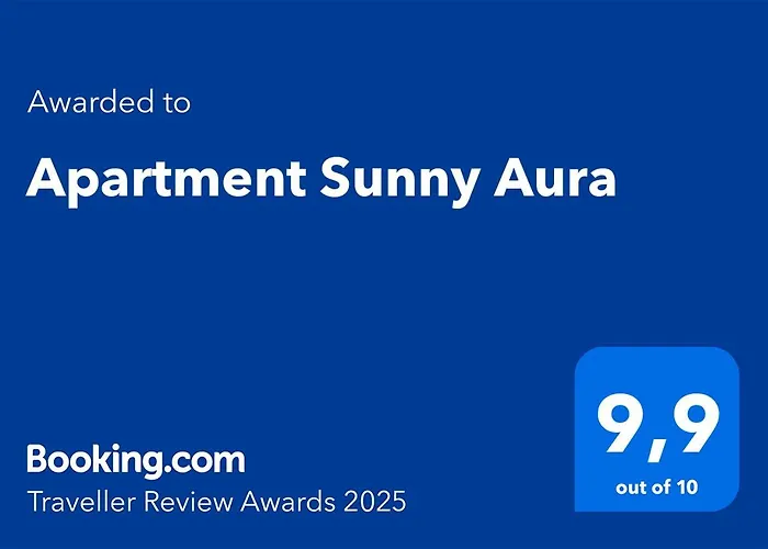 Lägenhet Sunny Aura - Travel & Work - With Parking *